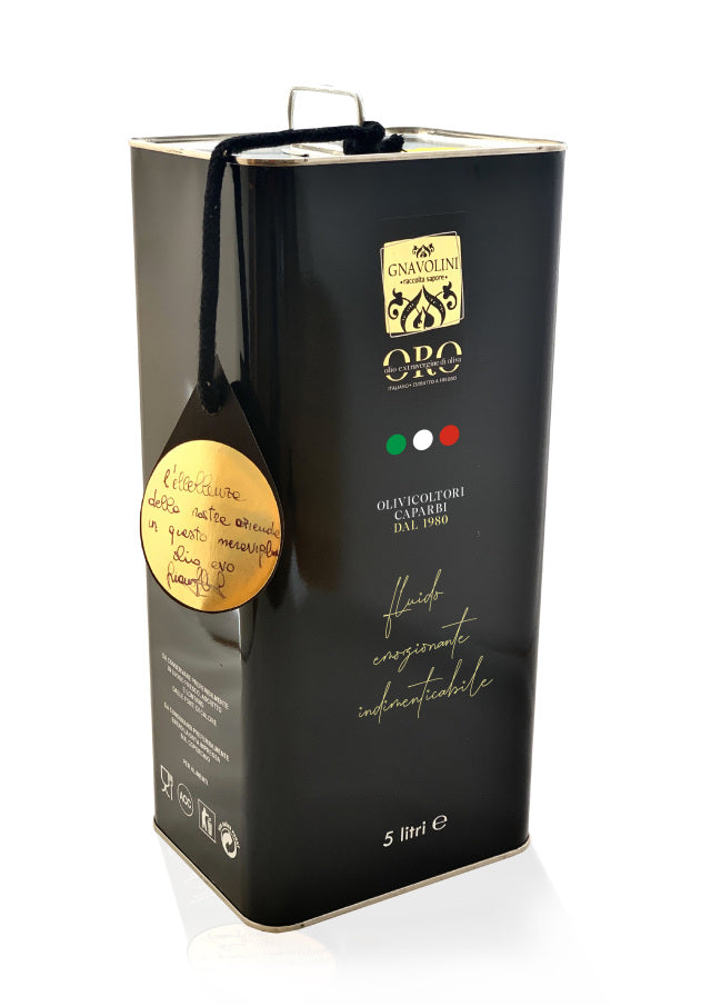 Lattina Oro 5 litri – Gnavolini Raccolta Sapore